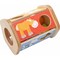 HABA Snack Stack Sorting Box - Five Sided Wooden Shape Sorter Matches Animals to Their Favorite Foods